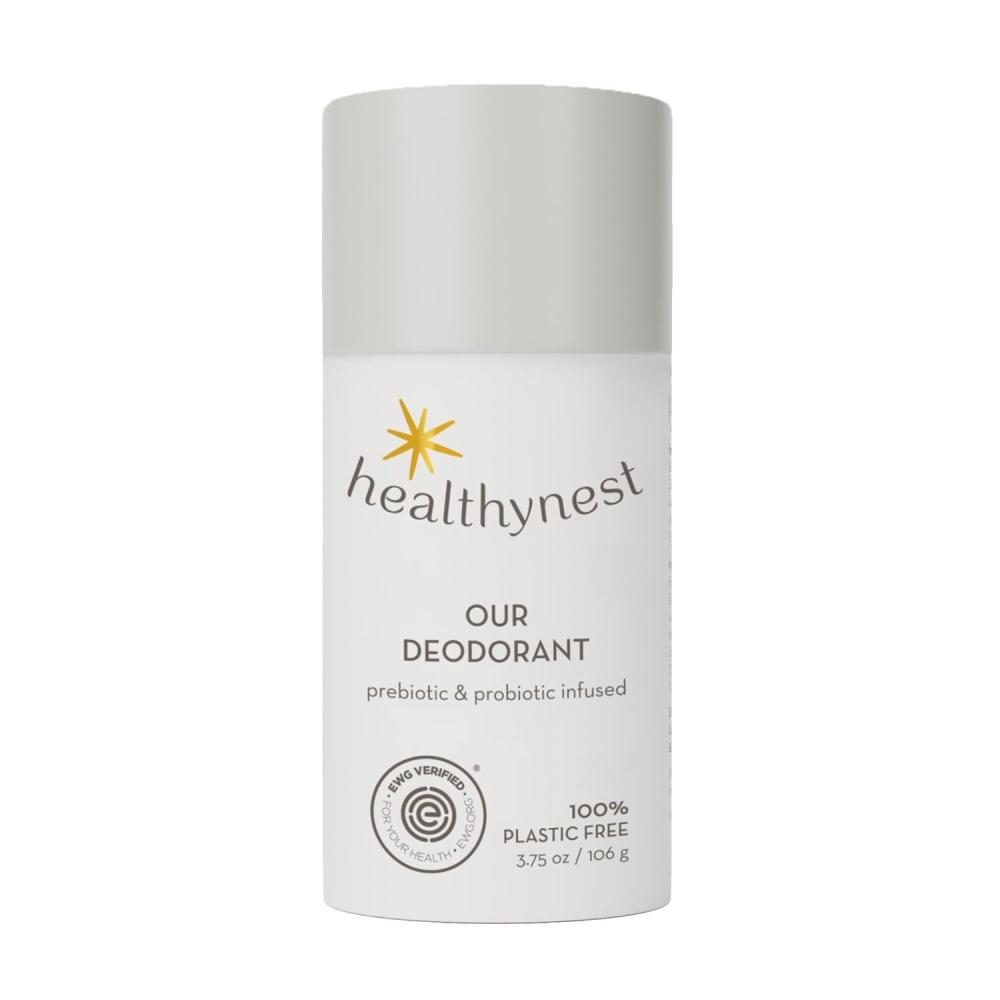 image:imageHealthyBaby Our Deodorant  Pregnancy Safe Deodorant for Women  Infused with PreandProbiotics  Supports Healthy Skin  Supports Healthy Microbiome  Sensitive Skin Friendly  375 oz