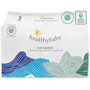 Our Diapers | The First EWG Verified & Microbiome-Friendly Diaper | 12-Hour Leak Protection | Made with Organic Cotton & Plant-Derived Materials | Totally Chlorine Free | Size 6 (32+ lbs) 26 Count(Size 3)