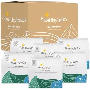Our Diapers | The First EWG Verified & Microbiome-Friendly Diaper | 12-Hour Leak Protection | Made with Organic Cotton & Plant-Derived Materials | Totally Chlorine Free | Size 4 (22-32 lbs) 150 Count(Size 3)